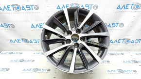 Диск колесный R18 x 7J ET30 Toyota Highlander 14-19 тип 4 графит, легкая бордюрка, коррозия