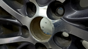 Диск колесный R18 x 7J ET30 Toyota Highlander 14-19 тип 4 графит, легкая бордюрка, коррозия