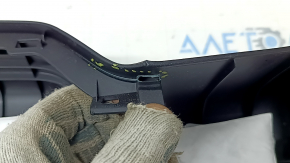 Garnitura portiera portbagaj neagra Toyota Highlander 14-19, zgarieturi