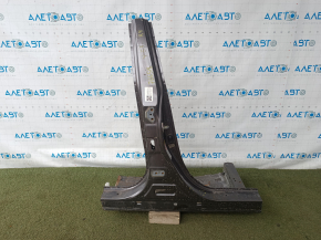 Stâlp caroserie centru dreapta Toyota Camry v55 15-17 usa pe caroserie, denivelări