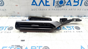 Deflector canal aer panou frontal stânga Volkswagen ID.4 21-23 negru
