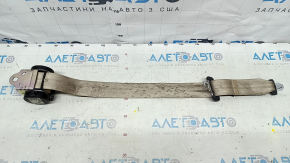 Ремень безопасности задний центральный Toyota Prius 50 16-18 бежевый, под чистку