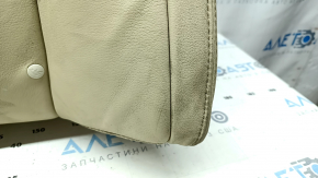 Задний ряд сидений 2 ряд верхняя часть Toyota Avalon 13-15 без airbag, кожа бежевая, с подлокотником, царапина, под чистку
