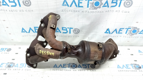 Colector de evacuare cu catalizator Nissan Rogue 14-17 tip 1 șurub rupt