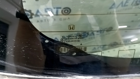 Дверь багажника голая со стеклом Honda CRV 17-22 синий B-588P, тонировка, тычки
