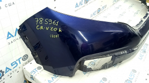 Бампер передний голый Honda CRV 20-22 синий