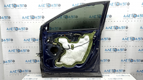 Дверь в сборе передняя правая Honda CRV 17-22 keyless, синий B-588P