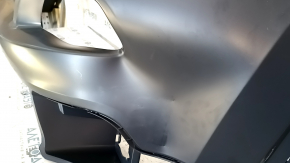 Partea superioară a barei de protecție față goală Jeep Cherokee KL 14-14 fără senzori de parcare, sub mufă cârlig de remorcare, China, stricat