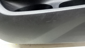 Garnitură portiere față dreapta BMW X3 G01 18-21 piele bej, inserție din piele bej, cusături gri, inserție din lemn de plop, cu mâner, cu nasturi, curățabil uscat