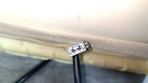 Обшивка пассажирского сиденья Tesla Model S 12-20 кожа бежевая