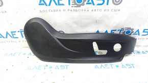 Elemente laterale scaun pasager dreapta Tesla Model S 12-15 negru