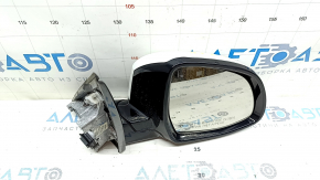 Зеркало боковое правое в сборе BMW X3 G01 18-22 5 пинов, поворотник, автозатемнение, белый