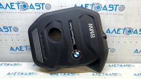 Накладка двигателя BMW F30 17-18 2.0T B46, нет фрагмента поролона