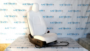 Пассажирское сидение Tesla Model Y 20-25 с airbag, электро, кожа белый, с подогревом, царапины, под химчистку