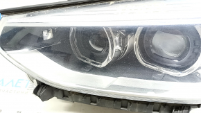 Фара передняя левая в сборе BMW X3 G01 18-21 галоген+LED, с креплением, песок