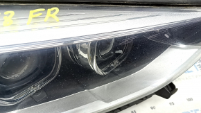 Фара передняя правая в сборе BMW X3 G01 18-21 галоген+LED, с креплением, царапина