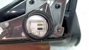 Ansamblu oglinda laterala dreapta BMW 3 F30 4d 13-18 usa 5 pini, suport mat, semnalizator, pliabil automat, alb