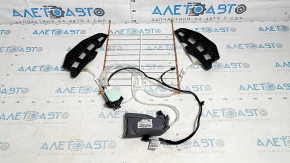 Decorație scaun pasager spate BMW 3 F30 12-18 bej