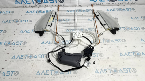 Decorație scaun pasager spate BMW 3 F30 12-18 bej