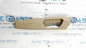 Накладка боковая пассажирского сидения правая BMW 3 F30 12-18 бежевая, с накладкой, под электро