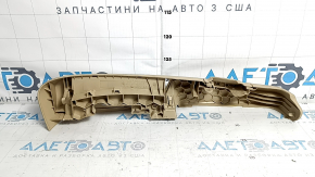 Накладка боковая пассажирского сидения правая BMW 3 F30 12-18 бежевая, с накладкой, под электро