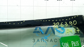 Лобовое стекло Audi A4 B9 17-25 под камеру и датчик дождя, XYG, царапины, песок, воздух по кромке