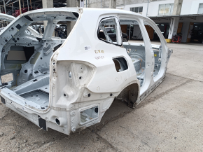 Четверть крыло задняя правая BMW X3 G01 18-24 на кузове, белая, тычка, вмятинка