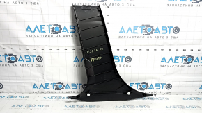 Decorație stâlp central dreapta jos BMW 3 F30 12-18 negru, zgârieturi