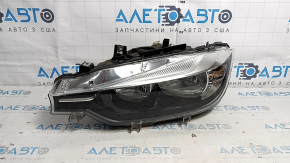 Ansamblu far stanga fata BMW 3 F30 16-18 halogen, nisip