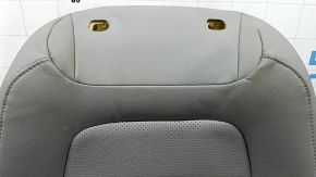 Husa scaun sofer Honda CRV 17-22 piele, gri, perforata, incalzita, contact cu apa, curatabila uscata