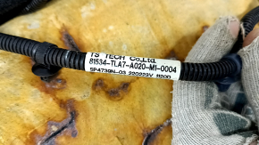 Husa scaun sofer Honda CRV 17-22 piele, gri, perforata, incalzita, contact cu apa, curatabila uscata