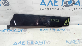 Decorație laterală față dreapta Ford Escape MK3 13-19 negru lucios, zgârieturi