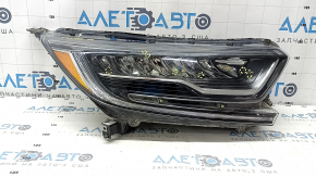 Фара передняя правая Honda CRV 17-22 LED, сломаны крепления молдинга
