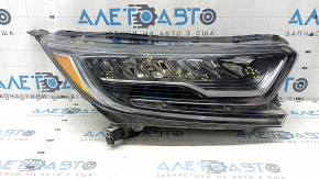 Фара передняя правая Honda CRV 17-22 LED, сломаны крепления молдинга