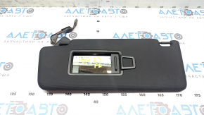 Козырек левый Volkswagen ID.4 23-26 черный с подсветкой, без крючка