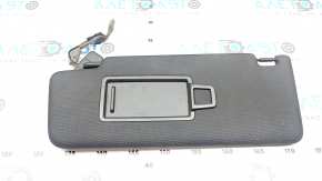Козырек левый Volkswagen ID.4 23-26 черный с подсветкой, без крючка