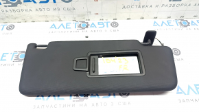 Козырек правый Volkswagen ID.4 23-26 черный с подсветкой, без крючка