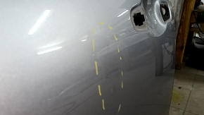 Дверь голая передняя левая Honda Insight 19-22 серебро NH-830M, примята