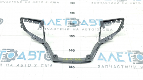 Накладка руля верхняя Honda CRV 19-22 серая, трещины в креплениях