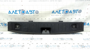 Накладка проема багажника BMW i3 14-21 черная, царапины