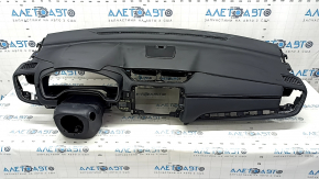 Торпедо передняя панель с AIRBAG Honda CRV 20-22 черная, с обрамлением щитка приборов, ржавый пиропатрон, царапины