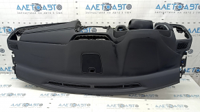 Торпедо передняя панель с AIRBAG Honda CRV 20-22 черная, с обрамлением щитка приборов, ржавый пиропатрон, царапины