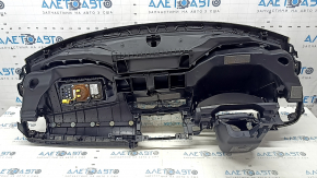 Торпедо передняя панель с AIRBAG Honda CRV 20-22 черная, с обрамлением щитка приборов, ржавый пиропатрон, царапины