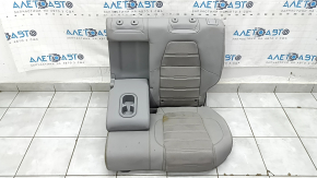 Scaun spate stanga Honda CRV 20-22 piele gri, perforare, curatare chimica, stricat, daune cauzate de apa