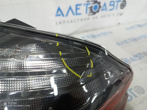Фонарь внешний крыло левый Honda Insight 19-22 led, царапины