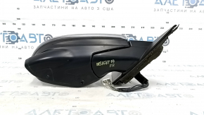 Зеркало боковое правое в сборе Honda Insight 19-20 10 пинов, камера, подогрев, серебро, песок, не фиксируется