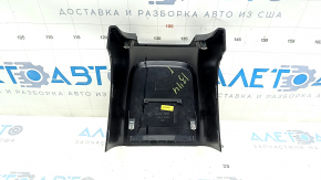 Накладка центральной консоли задняя BMW i3 14-21 черная