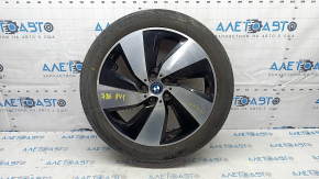 Диск колесный R19х5.5J ET43 BMW i3 14-18 Style 429 с резиной 155/70 6мм, легкая бордюрка, потрескана резина