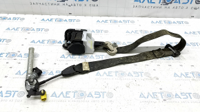 Водительский ремень безопасности с натяжителем Honda Insight 19-22 черный, контакт с водой, под химчистку