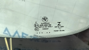 Лобовое стекло BMW X3 F25 13-17 без проекции, сколы, запосле ремонта, песок, воздух по кромке